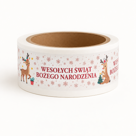 Vánoční páska Veselé Vánoce 45mm/50m Balení