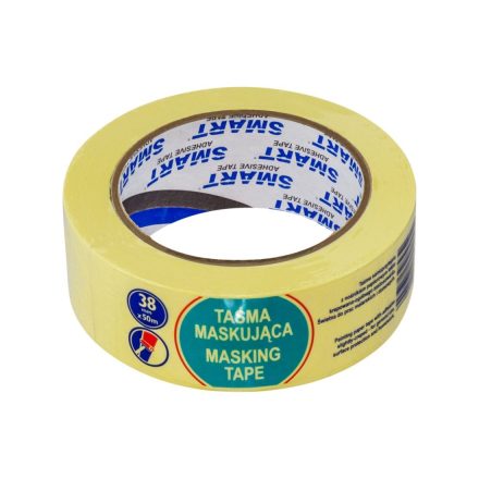 Malířský papír SMART Maskování žluté opravy 38 mm x 50 m