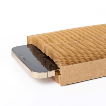 Papírové rukávy pro plášťy medu 20 cm Flexi-Hex Recyklovaný vzduchový kraft