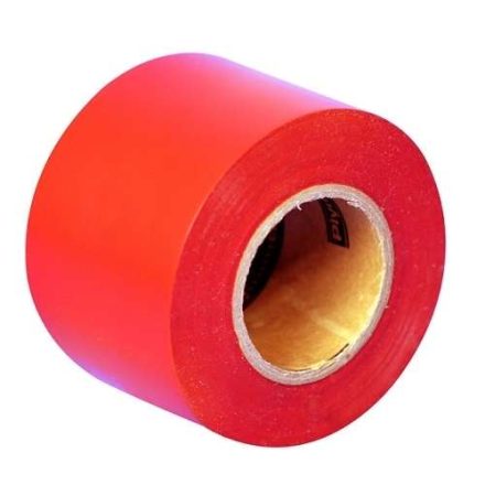 Izolační páska PCV červená 50mm x 25m pro elektrické vodiče