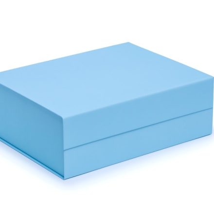 Modrá magnetická skříňka 330x255x115mm A4 Dekorativní balení
