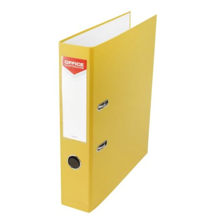Kancelářský filtr A4 s zábradlím dokumentů, zpět 75 mmŽlutá
