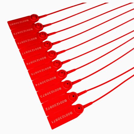 Plastové těsnění s NeoSafe kabel červená 100 ks
