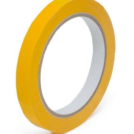 Lepicí páska pro balení pytlů a sáčků 12 mm 54 m žlutá