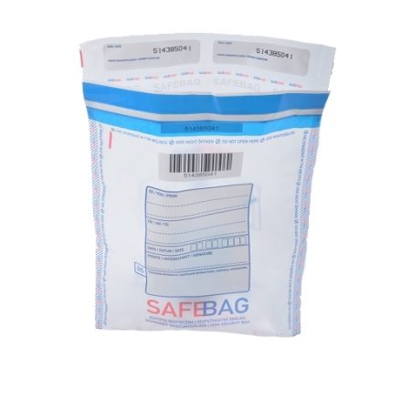Bezpečné bankovní obálky Securebag transparentní 160x245 mm K70 100ks