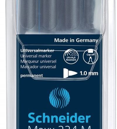Polyotypy, filmové markery SCHNEIDER MAXX 224 Př 1 mm, 4 mix barvy