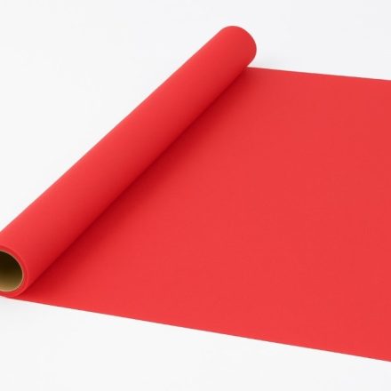 Saténová fólie dekorativní červená 50 cm x 9 m pro floristiku