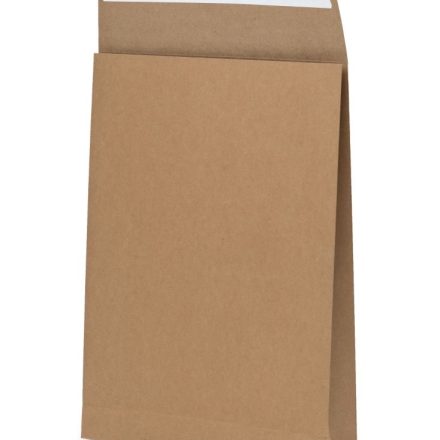 Kartónová obálka s lepidlem 320x450x80mm hnědá 220g 10 ks