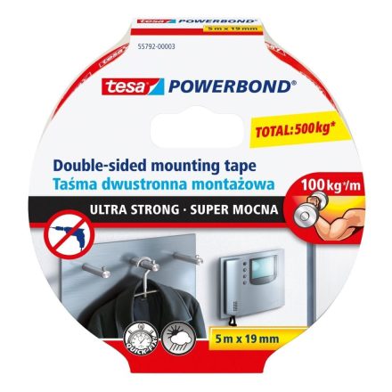 Montážní páska POWERBOND super silný. 5m:19mm
