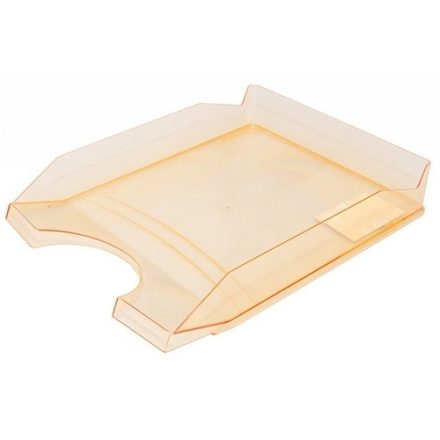 Lisovací zásuvka transparentní oranžová 348x255x60 mm