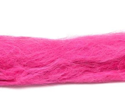 Sizal dekorativní přírodní výplň cca. 400g intenzivní růžová