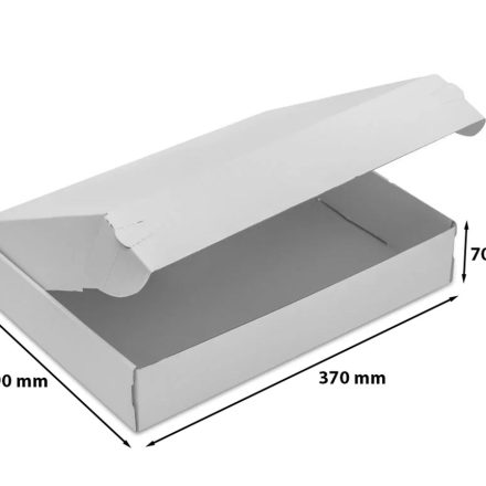 E-commerce cut-out box 370x290x70mm F427 Premium bílý lak