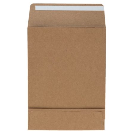 Roztažená kartonová obálka 170x230x50 mm hnědá 220g 10 ks pro