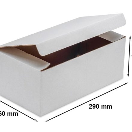 Kartónová krabička F215 290x160x110 mm bílý InPost Gibarit B