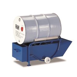 Vozík na Barrel 200 l s odsávací vanou 203 l, nosnost 250 kg ZU-3203