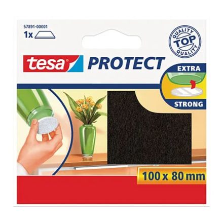Plstěné podložky TESA Samolepicí pro nábytek 100x80mm hnědá 1 ks