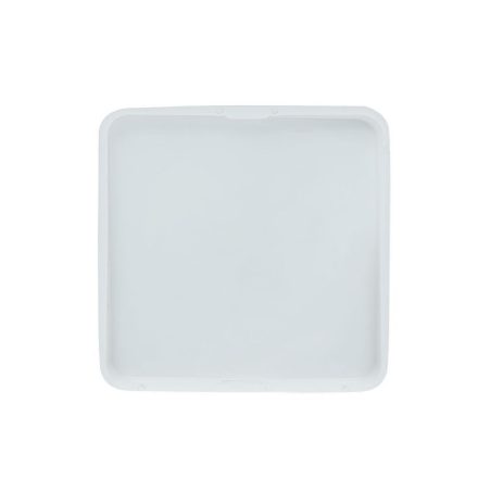 Denko plastová zátka LDPE na čtvercovou trubku 120x120 mm bílé