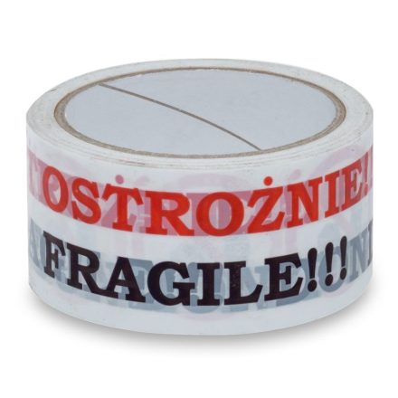 Varování obalu páska Pozor NIE DECLARE PL/ENG 48mm/66m