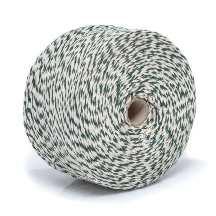 Bílozelená bavlněná šňůra 1 kg, 550 m, 2 mm pro maso
