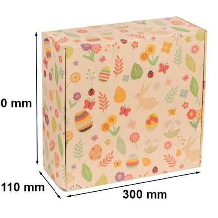 Kartónová deska WIOSNA Velikonoční box 300x300x110 mm