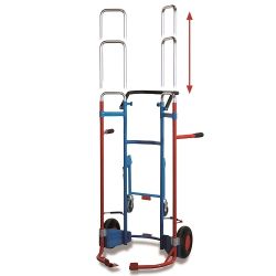 Teleskopický transportní vozík pro pneumatiky SK-710.307, 8 pneumatiky 200 kg