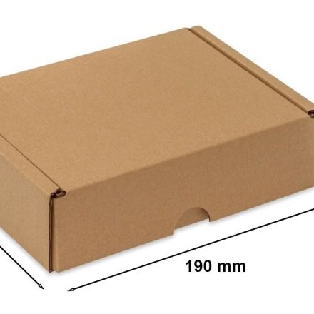 Kartónová F427 Módní box 190x140x55mm hnědá