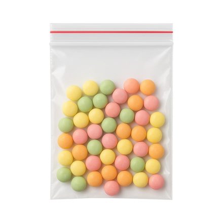 Smyčcové tašky Ziplock fólie pytle 50x70 mm 0,040 mm 100 ks