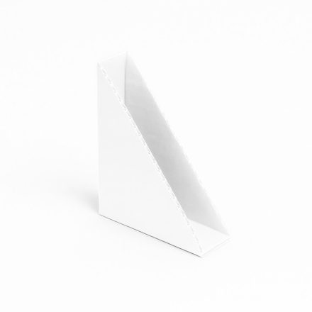 Bílý lepenkový roh 60x60x15 mm pro ochranu rohů balíků