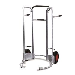 Nízkotlaký vozík pro přepravu pneumatik SK-710.313, 200 kg, 540-820 mm