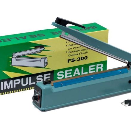 Typ Impulsního svářecího stroje PFS/FS 300 C pro fólie, 300 mm, 300 W