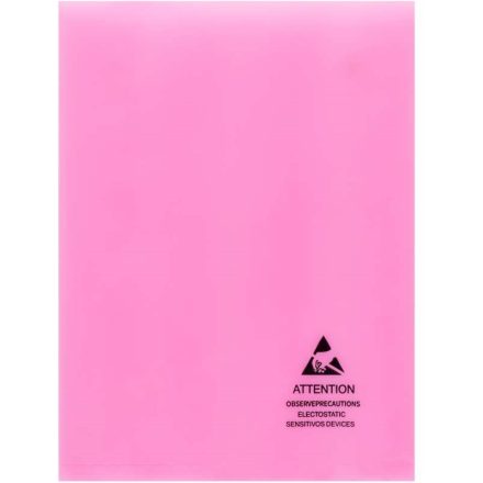 Sáčky PE otevřená antistatická ESD 120x180 mm 80 um 100 ks