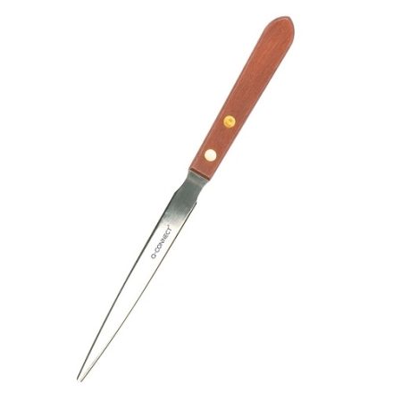 Nůž na obálku Q Connect 220 mm otvírák stříbrných kovových písmen