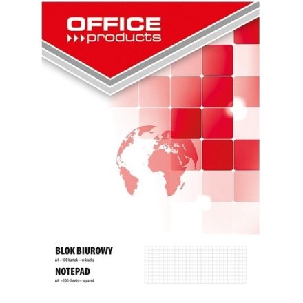 Kancelářské produkty A4 kancelářský blok 100 notebook s poznámkami v roštu