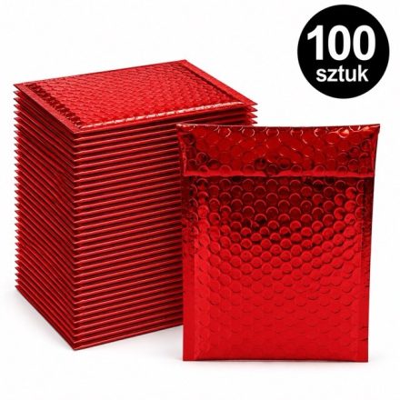 Kovová obálka 140x170mm B6 Red Shipment obálka - 100 Umělectví
