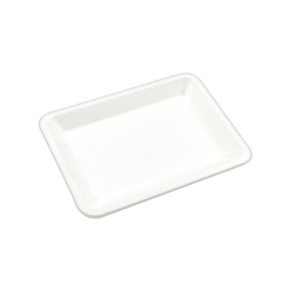 Eko jednorázové podnos s cukrovou třtinou 20x15x1,5 cm 50 ks