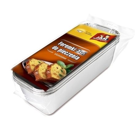 JN Hliníkové pâté formy 3ks