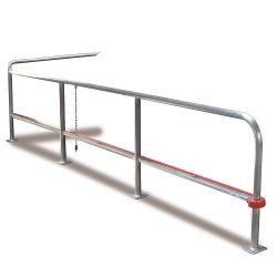 Další řada boxu pro nákupní vozíky ZSW-840.500 4000 x 840 x 800 mm