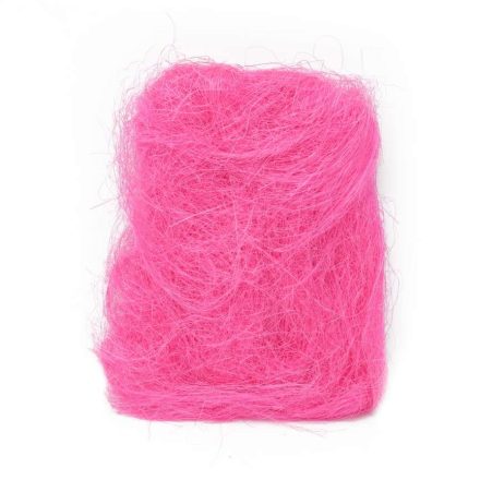 Dekorativní sisal 40 g intenzivní růžová, dárková náplň