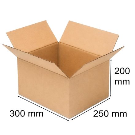 Kartónová deska 300x250x200 mm 3-Bronzová vrstva k odeslání