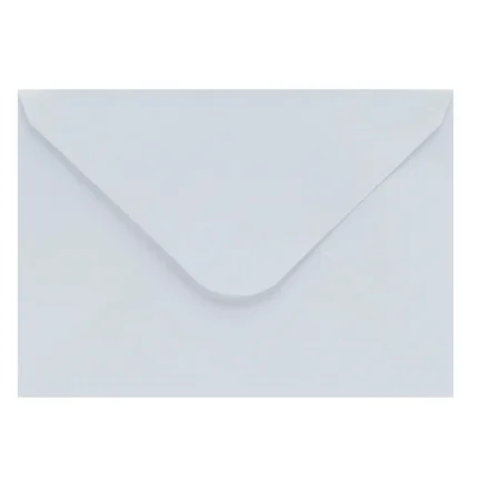 Okrasné svatební obálky B6 125x176mm NK bílé 120g, 50 ks