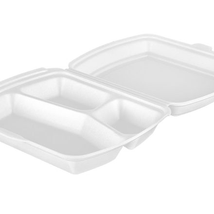 MenuBox 3- Odvážná krabička na oběd s polystyrénem. 245x205x65 125ks