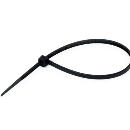 Kabelové svorky pro kabely 100 x 2,5 mm černá 100 ks