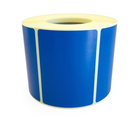 Samolepicí tepelné štítky 60x40 mm modrá 500 ks