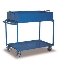 Ocelový stolní vozík s vyjímatelnou lázní SW-600.507 250 kg