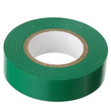 Elektrická izolační páska PVC zelený 19mm x 20m pro kabely