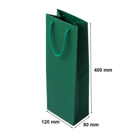 Papírový sáček na zelené víno 120x80x400 mm 170 g