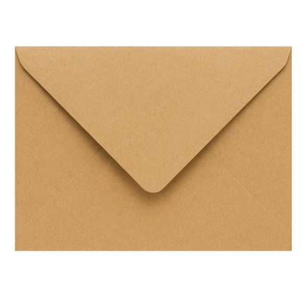 Box B6 Recyklovaný Brown 120g 50 kusy - Pro pozvánky a dopisy