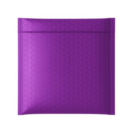 Kovová bublinková obálka CD 165x165mm fialová estetická ochrana