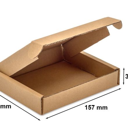 Kartónová deska FEFCO 427 157x139x30 mm do InPost balíčku XS