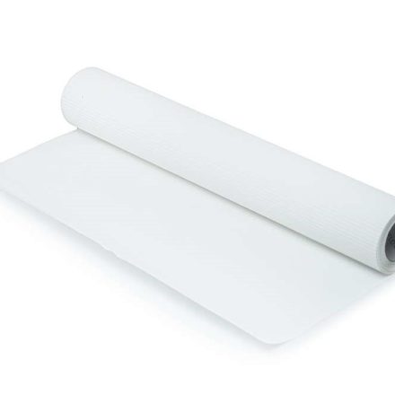 Bílý ornamentovaný papír 50 cm x 10 m voděodolný pro dekorace